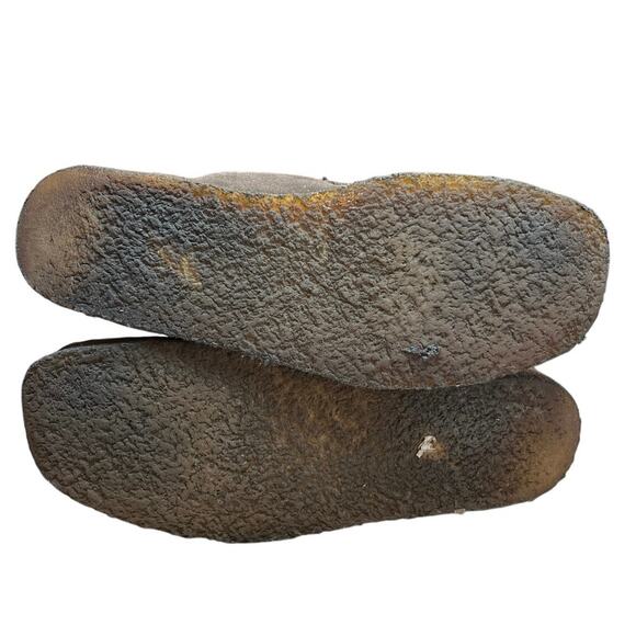 Clarks Original Men’s Brown Suede Wallabee Desert Chukka Boots Size 10 1/2 Flaws - Picture 6 of 10